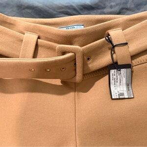 Prada Cammello Wool Trousers